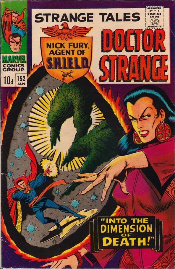 Strange Tales (1951) issue 152-B UK Price Cover