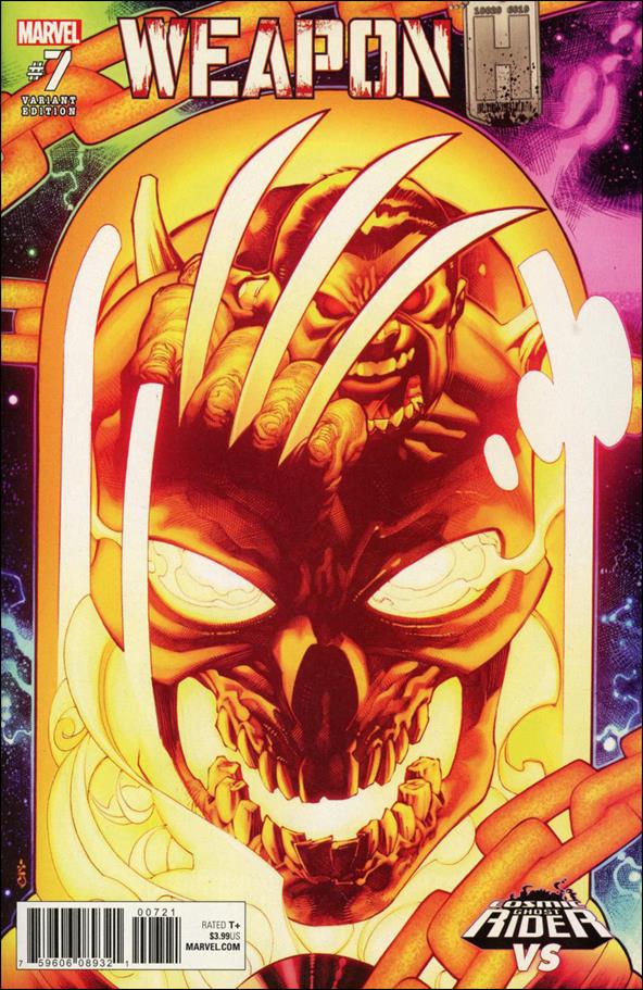 Weapon H issue 7-B Chris Stevens Cosmic Ghost Rider Cover