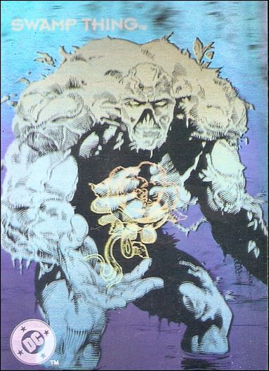 DC Cosmic Teams (Hologram Subset) card DCH16 Swamp Thing