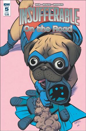 Insufferable: On the Road  issue 5-B Mike Norton Subscription Cover