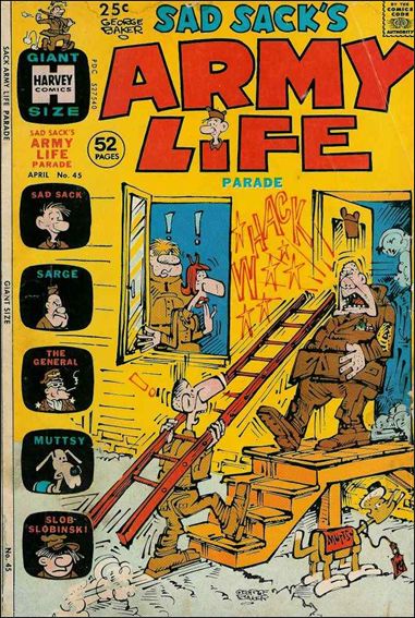 Sad Sack's Army Life Parade issue 45