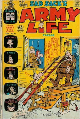 Sad Sack's Army Life Parade issue 45