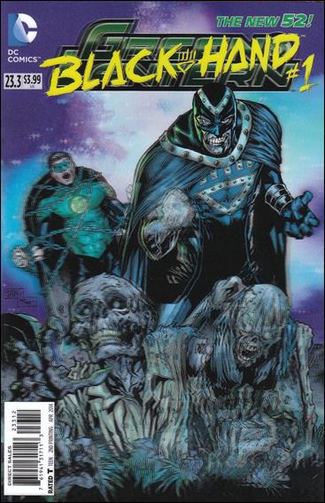Green Lantern (2011) issue 23.3-C Black Hand 3D Cover (2nd Printing)