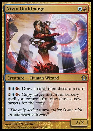 Magic the Gathering: Return to Ravnica (Base Set) card 182 Nivix Guildmage