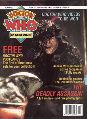 Doctor Who Magazine issue 187