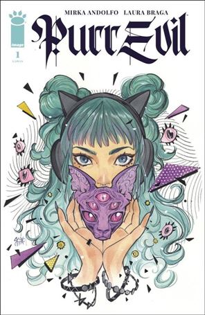 Purr Evil issue 1-C Peach Momoko Cover