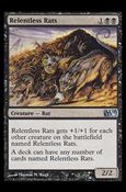 Magic the Gathering: 2011 Core Set (Base Set) card 113 Relentless Rats