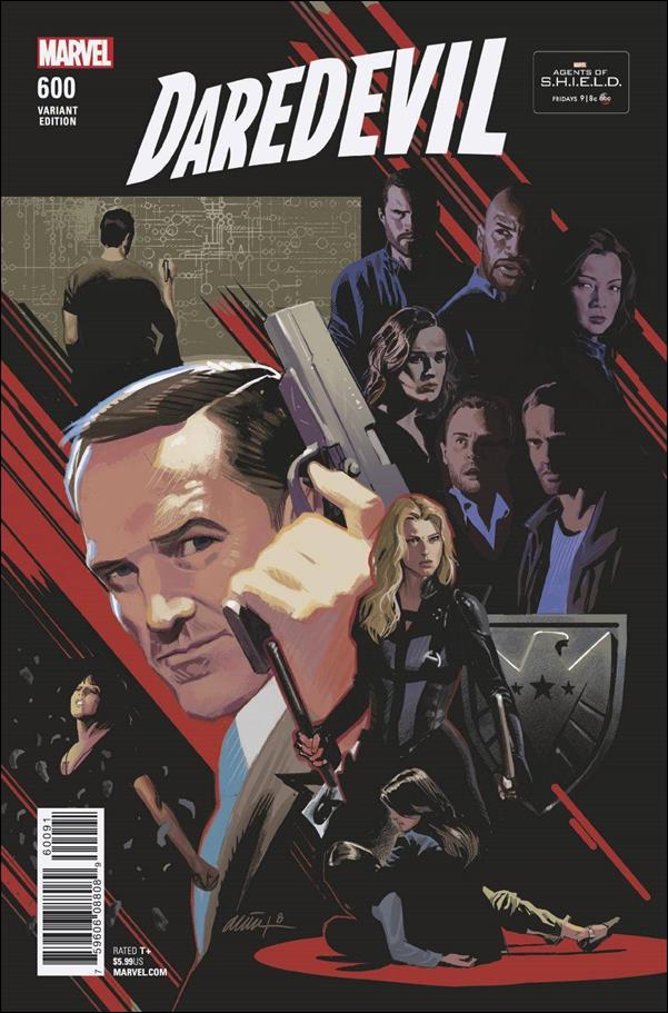 Daredevil (1964) issue 600-D Daniel Acuna "Agents of SHIELD Road to 100" Cover