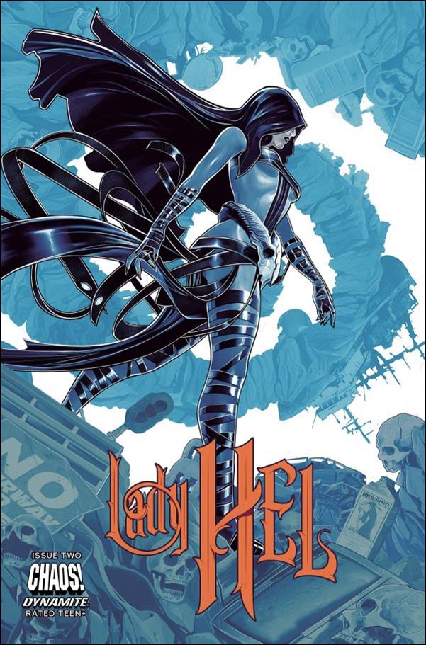 Lady Hel issue 2-D Daniel Maine Cover