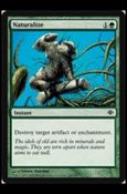Magic the Gathering: Shards of Alara (Base Set) card 141 Naturalize