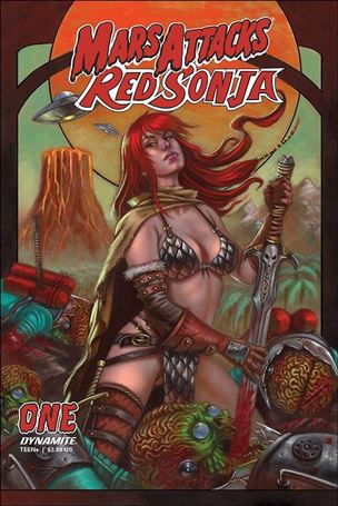 Mars Attacks Red Sonja issue 1-D Luca Strati Cover