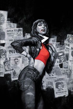 Vampirella / Red Sonja issue 5-J Julian Totino Tedesco Virgin Cover