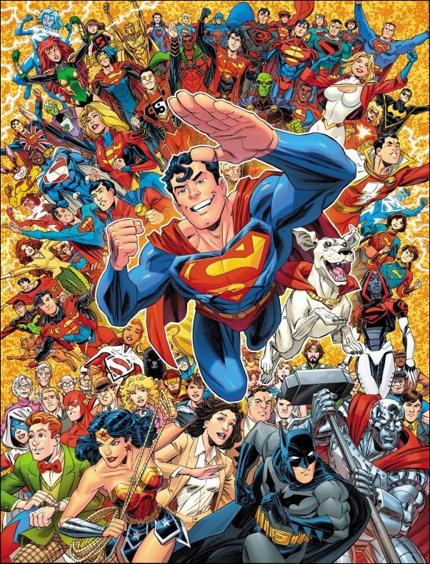 Superman Treasury 2025: Hero for All issue 1-C Scott Koblish Wraparound Cardstock Cover