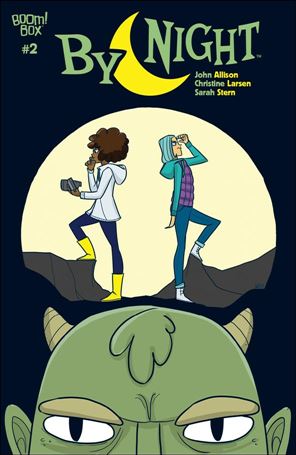 By Night issue 2-B John Allison Subscription Cover