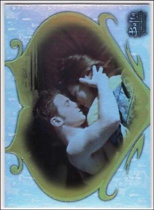 Buffy the Vampire Slayer: Connections (Parallel Foil Base Set) card BC-29 Willow + Oz : First Love Connection