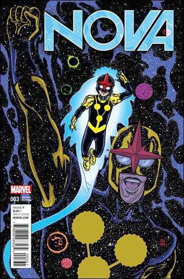 Nova (2016) issue 3-B Michael Allred 1:25 Cover