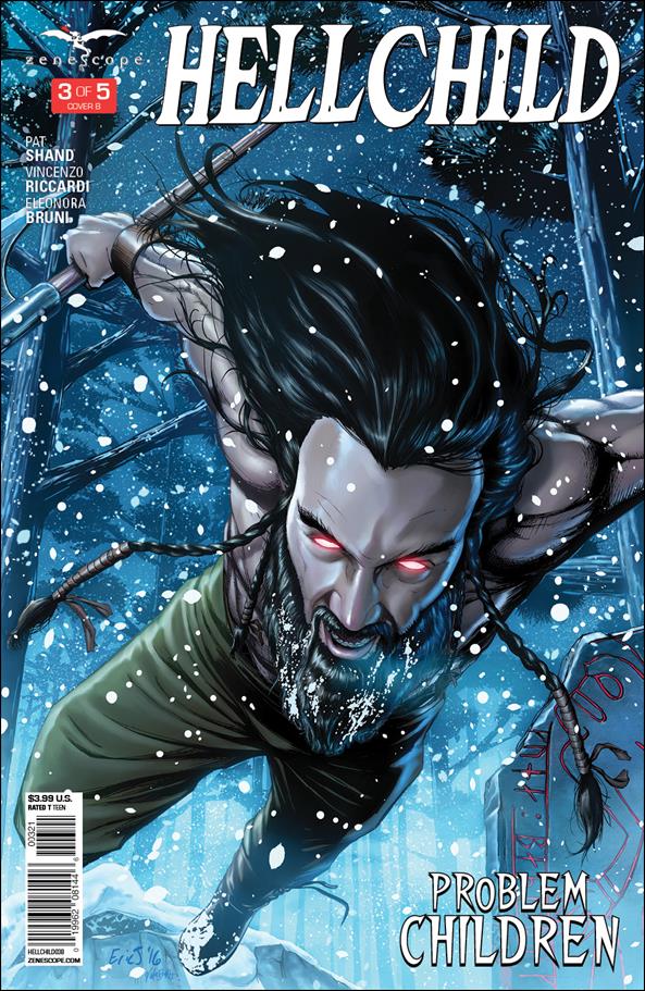 Hellchild issue 3-B Eric J Cover