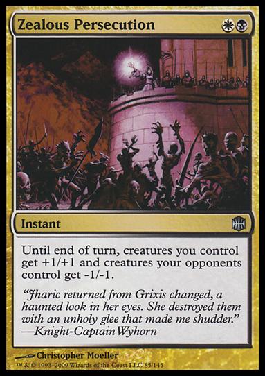 Magic The Gathering: Alara Reborn (Base Set) card 85 Zealous Persecution