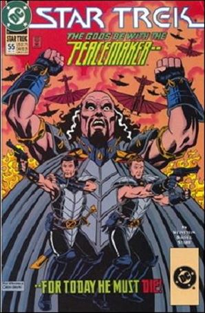 Star Trek (1989) issue 55-B DC Bullet UPC (2nd Printing)