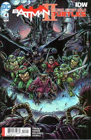 Batman/Teenage Mutant Ninja Turtles II issue 4-B Kevin Eastman Cover