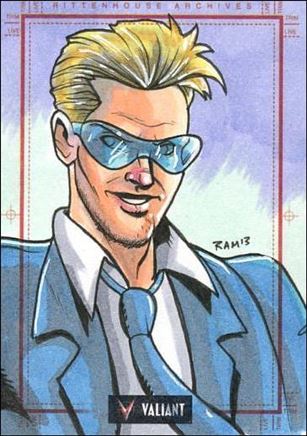 2013 Valiant Comics Preview Trading Card Set (Sketch Card Subset) card RAM-03
