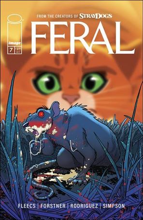 Feral (2024) issue 7 Tony Fleecs Cover