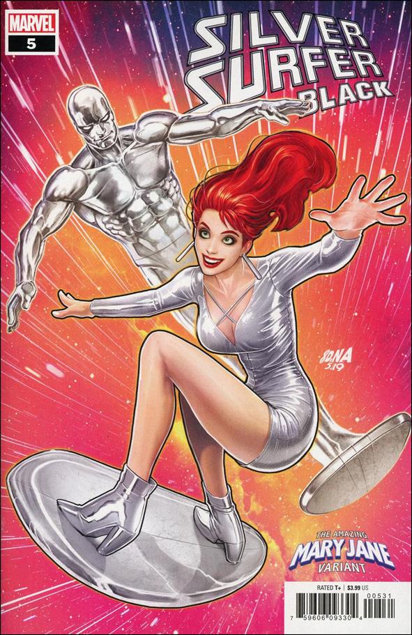 Silver Surfer: Black issue 5-C David Nakayama Amazing Mary Jane Cover