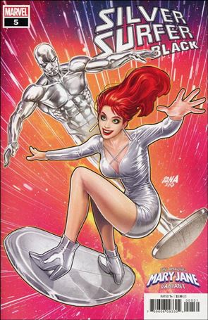 Silver Surfer: Black issue 5-C David Nakayama Amazing Mary Jane Cover
