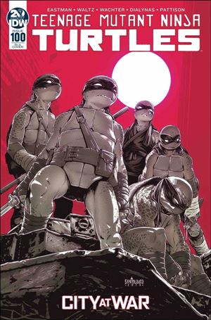 Teenage Mutant Ninja Turtles (2011) issue 100-C Mateus Santolouco 1:10 Cover