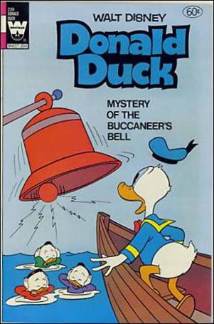 Walt Disney's Donald Duck (1952) issue 239-B White Logo