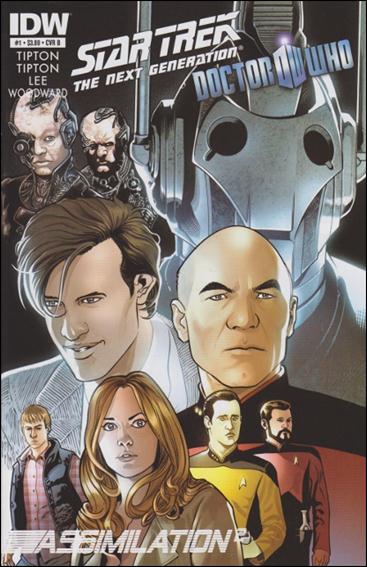 Star Trek: The Next Generation / Doctor Who: Assimilation2 issue 1-B David Messina Cover