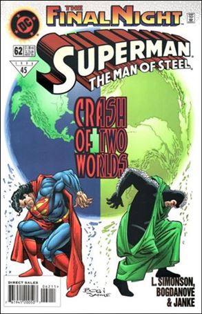 Superman: The Man of Steel issue 62