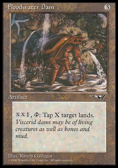 Magic the Gathering: Alliances (Base Set) card 119 Floodwater Dam