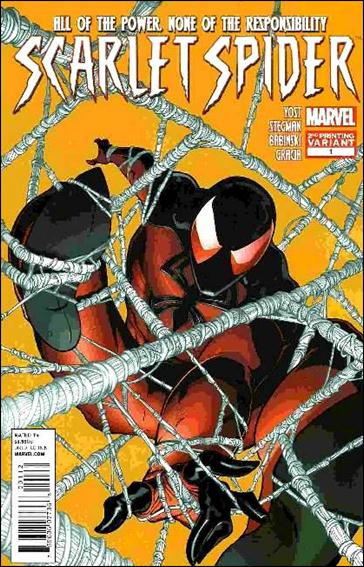 Scarlet Spider (2012) issue 1-F Ryan Stegman Orange Cover (2nd Printing)