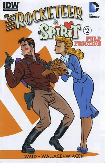 Rocketeer/The Spirit: Pulp Friction issue 2-B Darwyn Cooke Subscription Cover