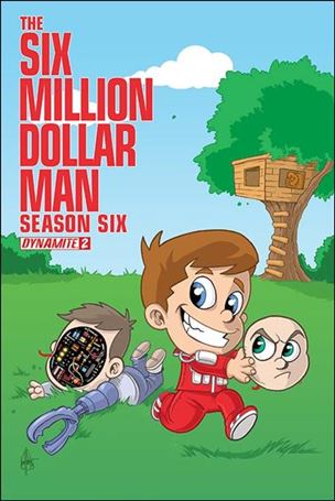 Six Million Dollar Man: Season Six issue 2-B Ken Haeser Cover