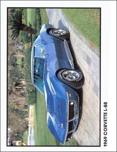 Sports Cars (1989)  (Base Set) card 5 1969 Corvette L-88