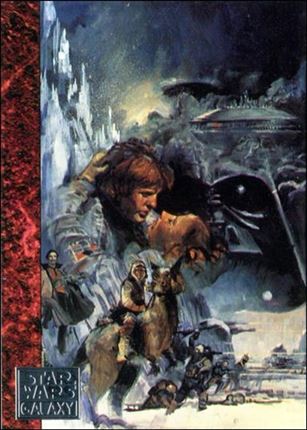 Star Wars Galaxy: Series 1 (Factory Base Set) card 67 The Mountain