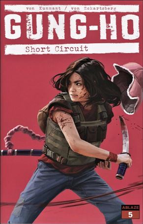 Gung-Ho (2019) issue 5 Daniel Clarke Cover