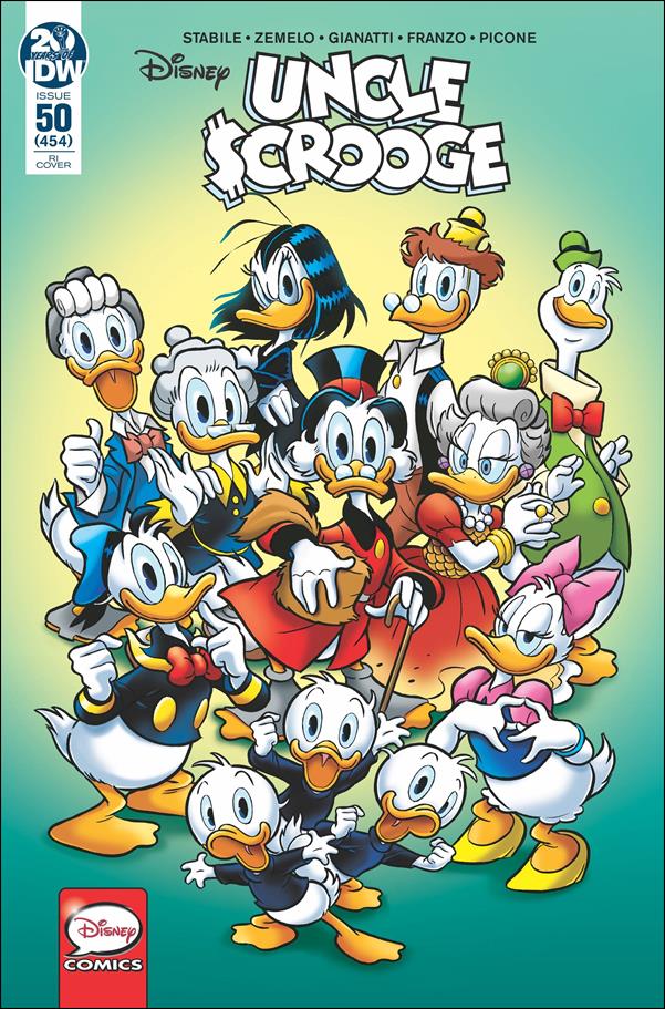 Uncle Scrooge (2015) issue 50-B Andrea Freccero 1:10 Cover