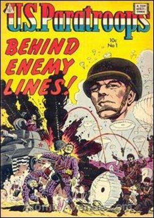 U.S. Paratroops (1958) Cover Image 1