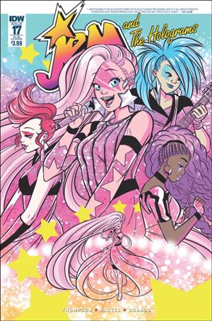 Jem and the Holograms issue 17-B Maria Victoria Robado Subscription Cover