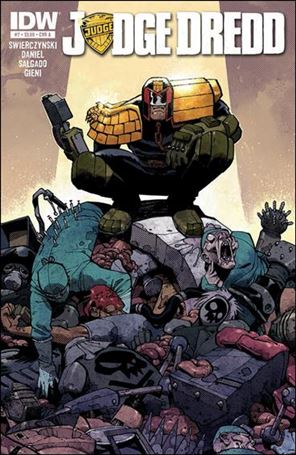 Judge Dredd (2012) issue 7 Nelson Daniel Cover