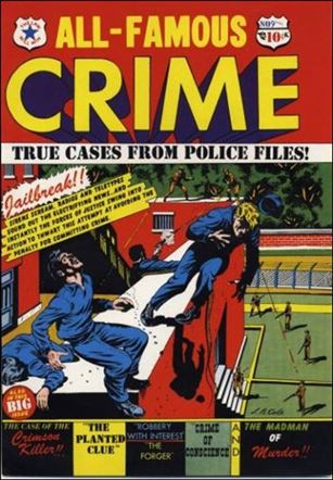 All-Famous Crime issue '9' #9 on Cover