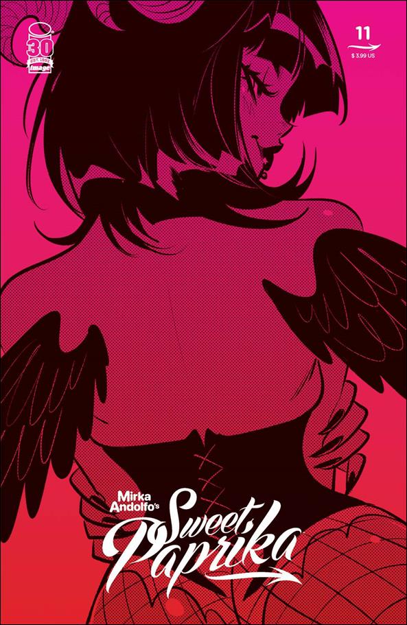 Mirka Andolfo's Sweet Paprika issue 11-C Mirka Andolfo Female Back Cover