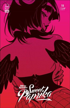 Mirka Andolfo's Sweet Paprika issue 11-C Mirka Andolfo Female Back Cover