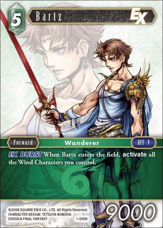 Final Fantasy Trading Card Game: Opus I (Base Set) card 080H Bartz