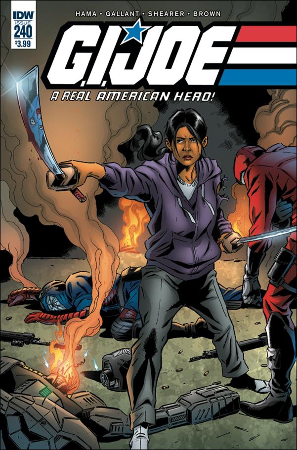 G.I. Joe: A Real American Hero issue 240 S L Gallant Cover