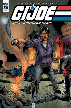 G.I. Joe: A Real American Hero issue 240 S L Gallant Cover