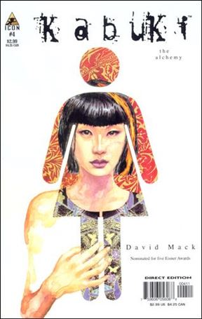 Kabuki (2004) issue 4 David Mack Cover
